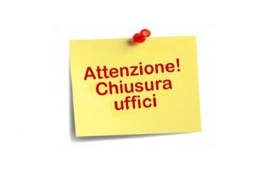 Avviso Chiusura Uffici